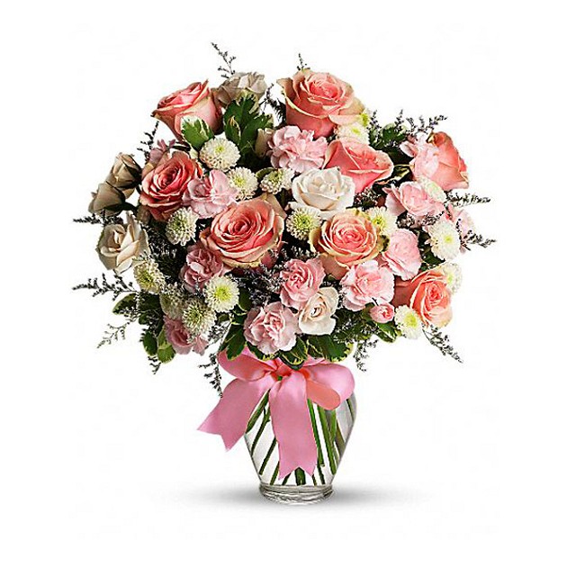 Foto Centro de rosas para ella