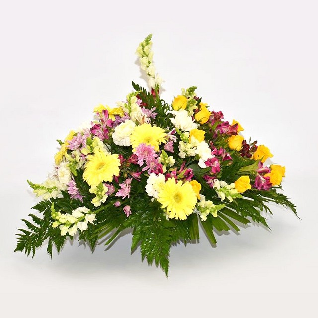 Foto Centro Completo de Flores Variadas